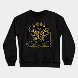 celestial butterfly Crewneck Sweatshirt